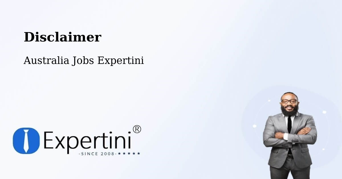 Disclaimer – Bacchus Marsh - Australia Jobs Expertini